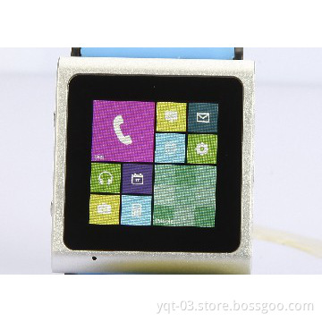 Customized capacitive smart watch phone new model